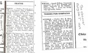 Charlies death 1969