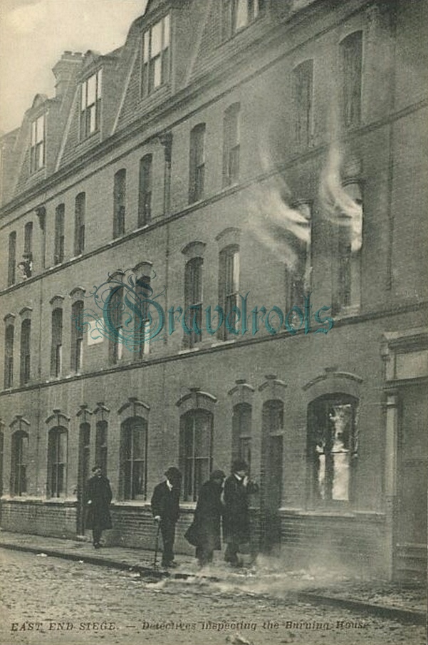  old photos of Sidney Street Siege, Stepney, London, - 3 January 1911 - click image below to return