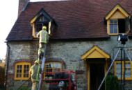 Cottage fire, Easebourne
click for full image