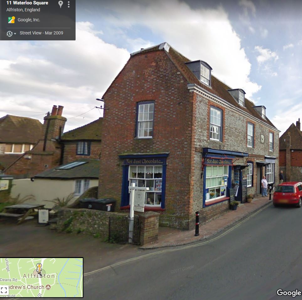 Waterloo Square, Alfriston, Sussex - click image to return