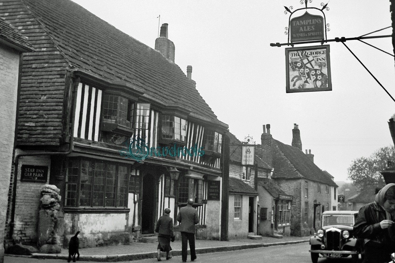  old photos of Alfriston, Sussex - click image below to return