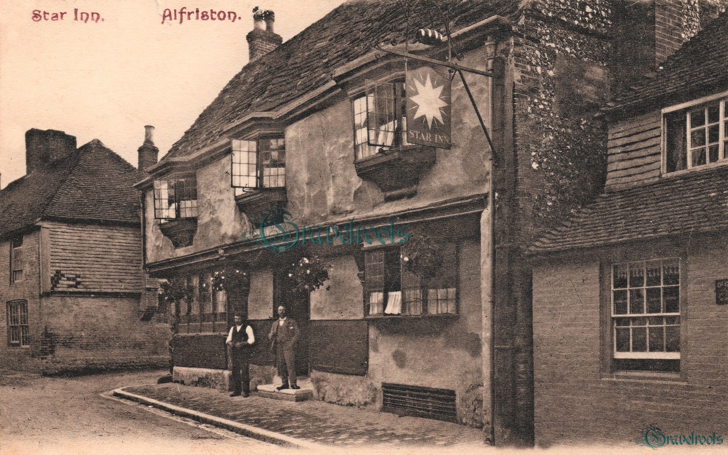  old photos of Alfriston, Sussex - click image below to return