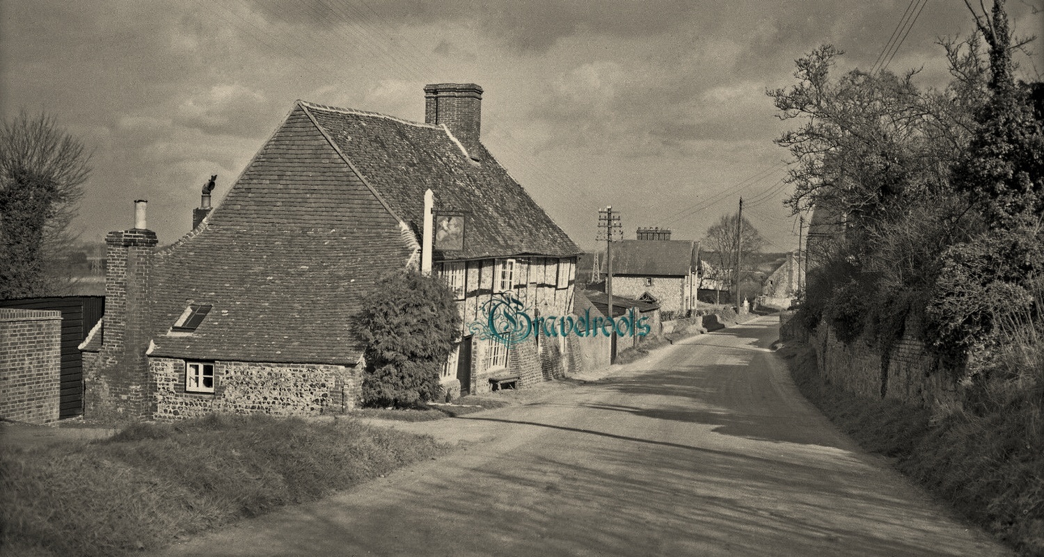 Old photos of George & Dragon Pub, Houghton, Nr Amberley - click image below to return