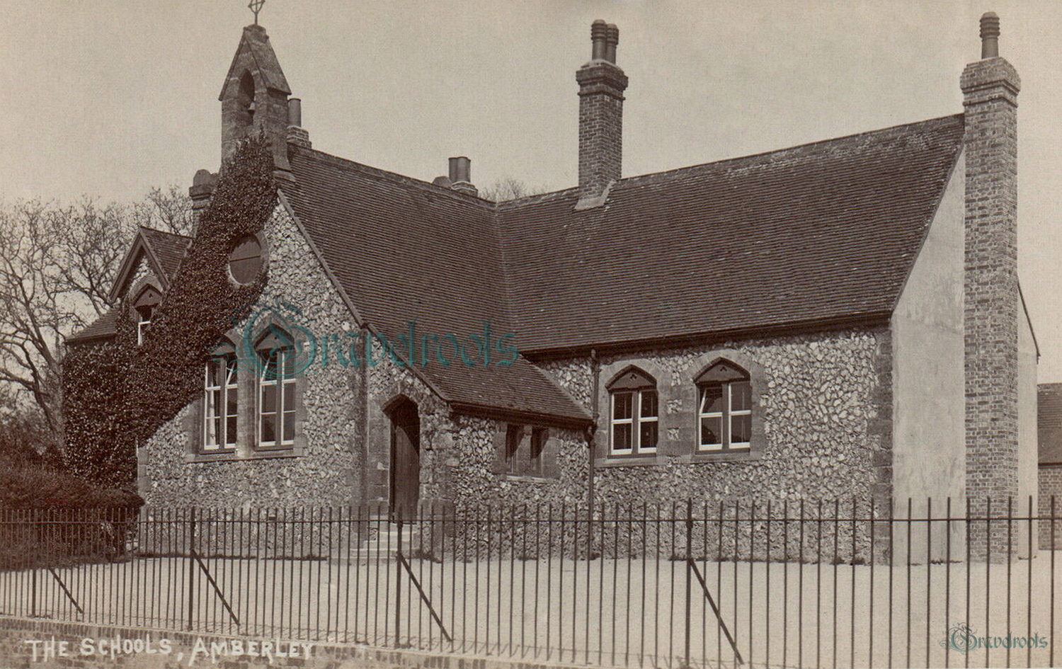 Old photos of The Schools, Amberley - click image below to return