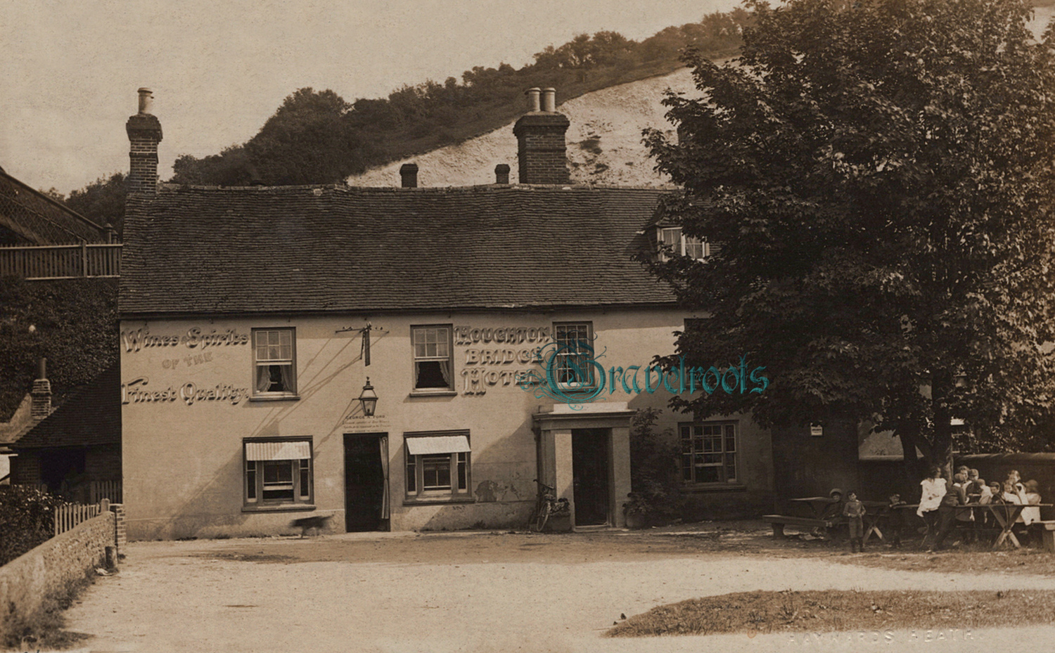 Old photos of Houghton Bridge Hotel, Amberley -  - click image below to return