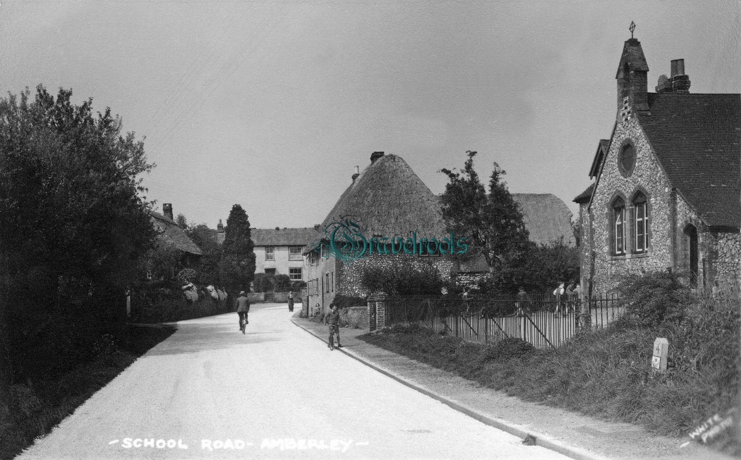 Old photos of The Schools, Amberley - click image below to return