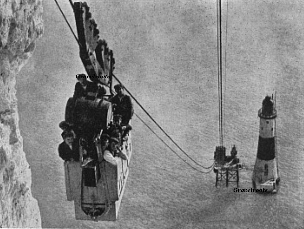 Lighthouse, Beachy Head, Sussex, click image to return