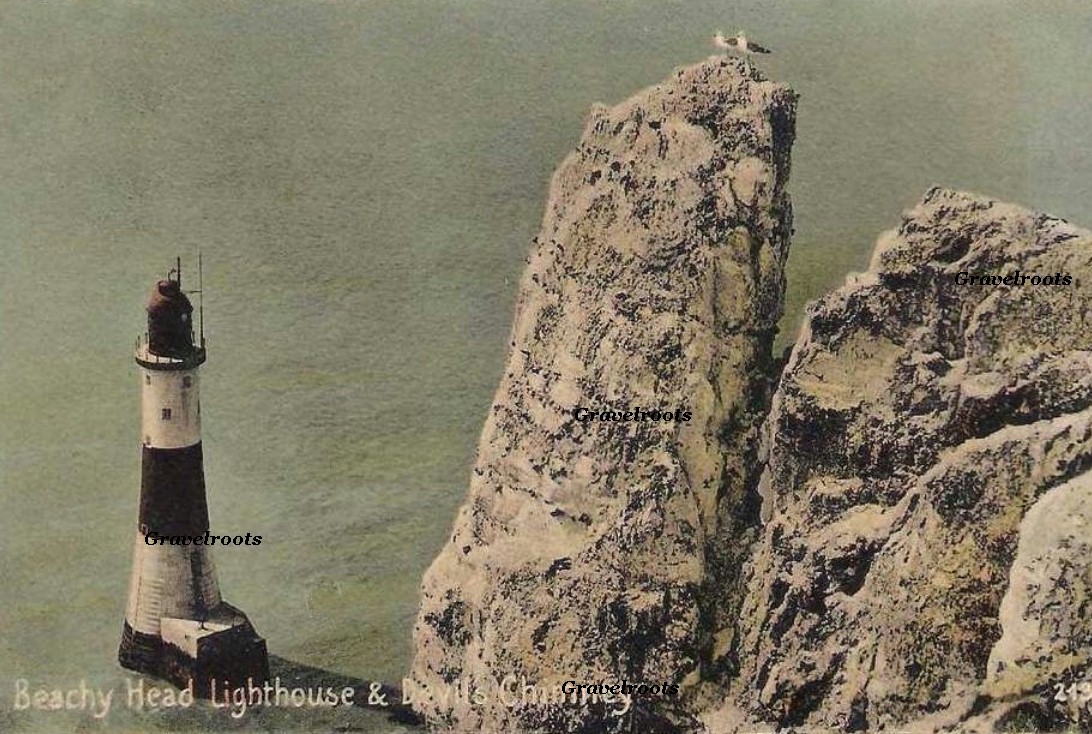 Lighthouse, Beachy Head, Nr Eastbourne, Sussex, - scroll down