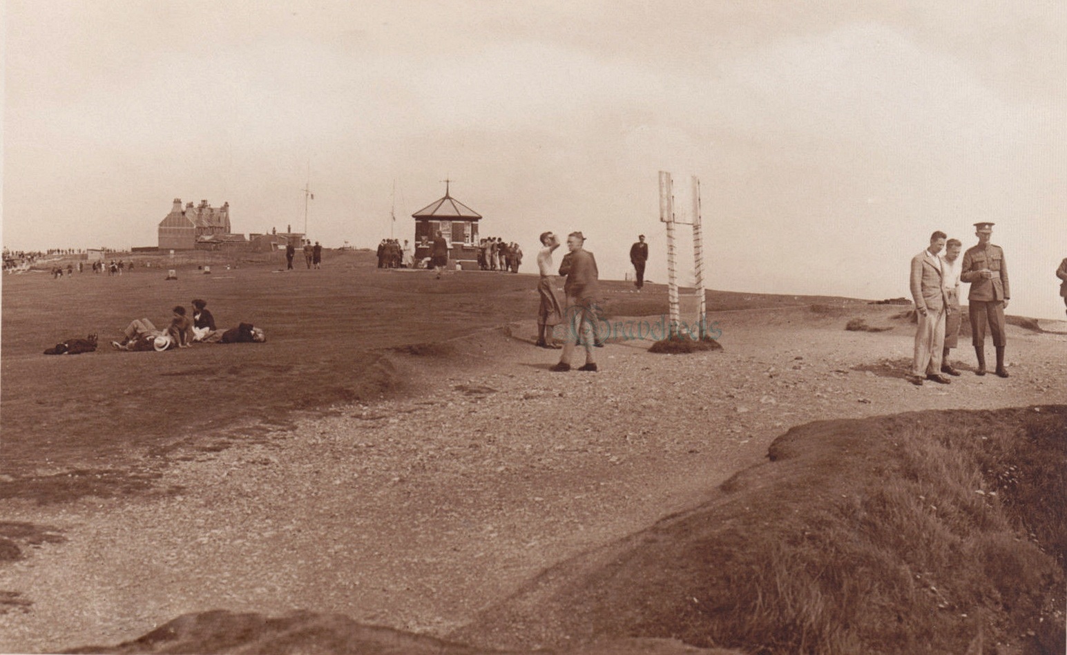 top of Beachy Head, Nr Eastbourne, Sussex, click image to return