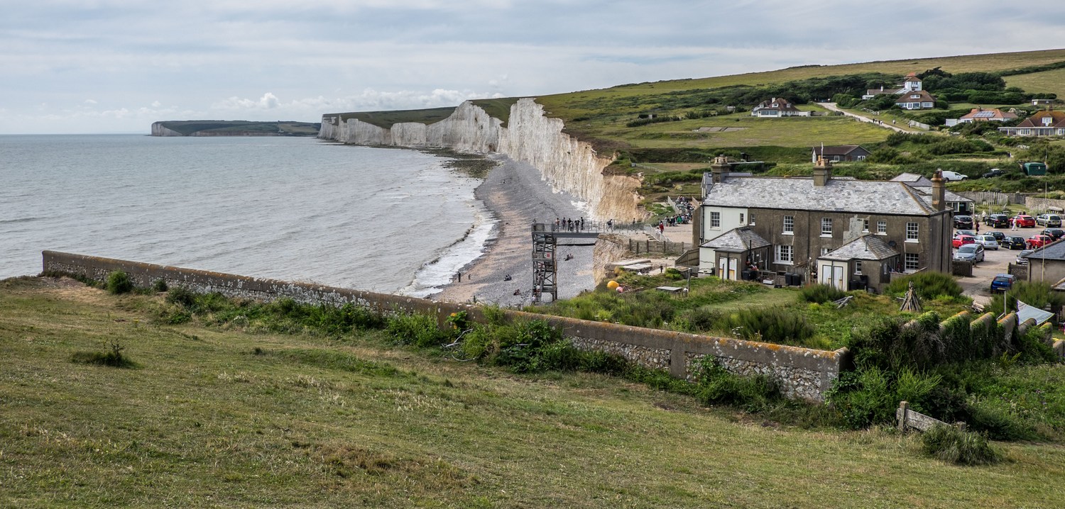 Birling Gap, Nr Beachy Head, Eastbourne, Sussex, click image to return
