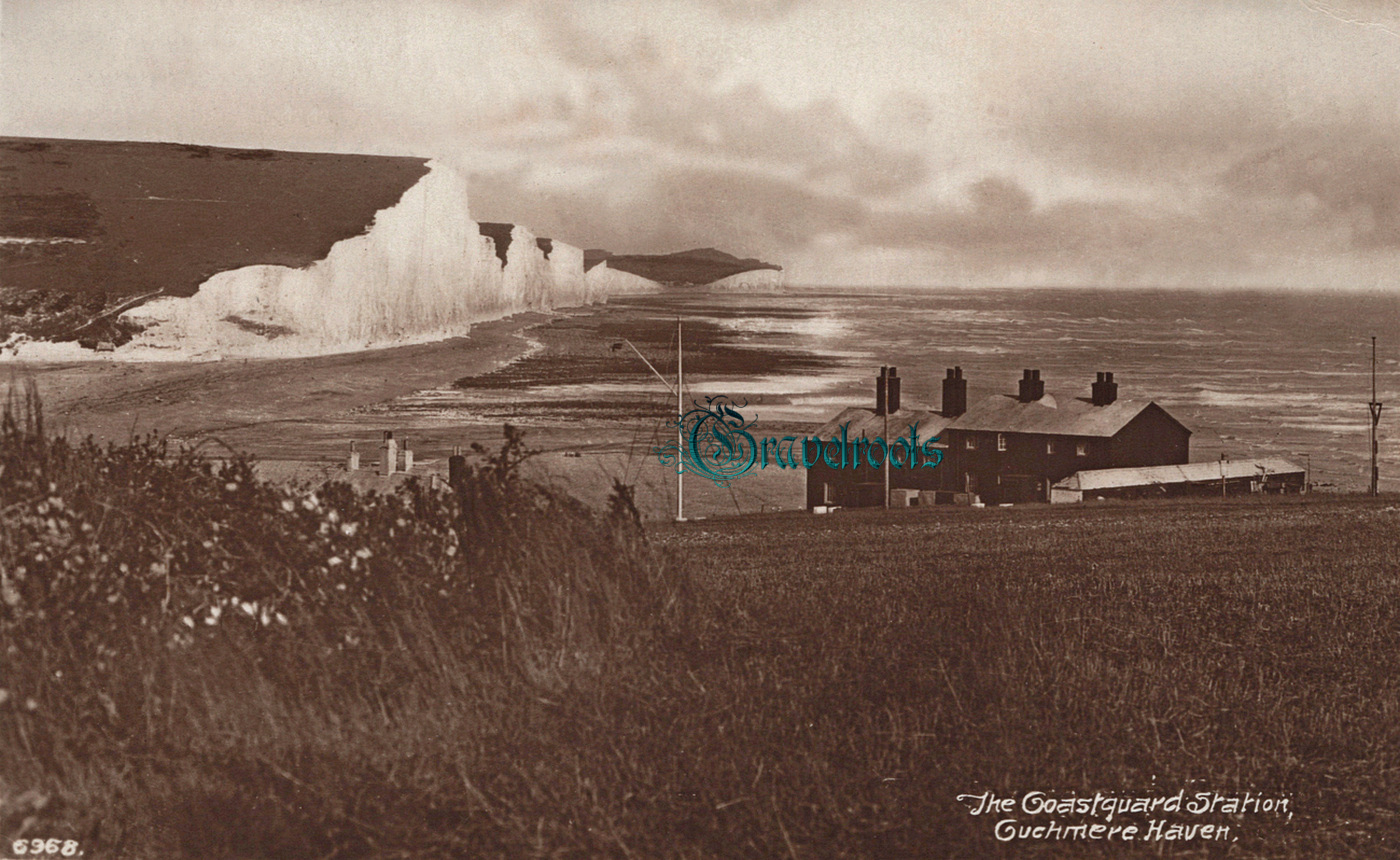 Coastguard Station, Cuckmere Haven, Sussex, click image below to return