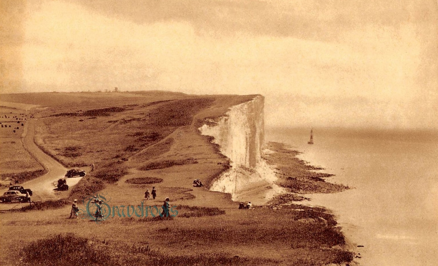 , Beachy Head, Nr Eastbourne, Sussex, click image to return
