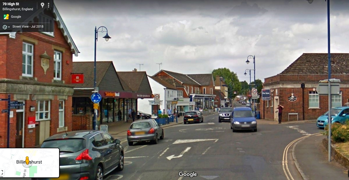 High Street, Billingshurst, Sussex - click image to return