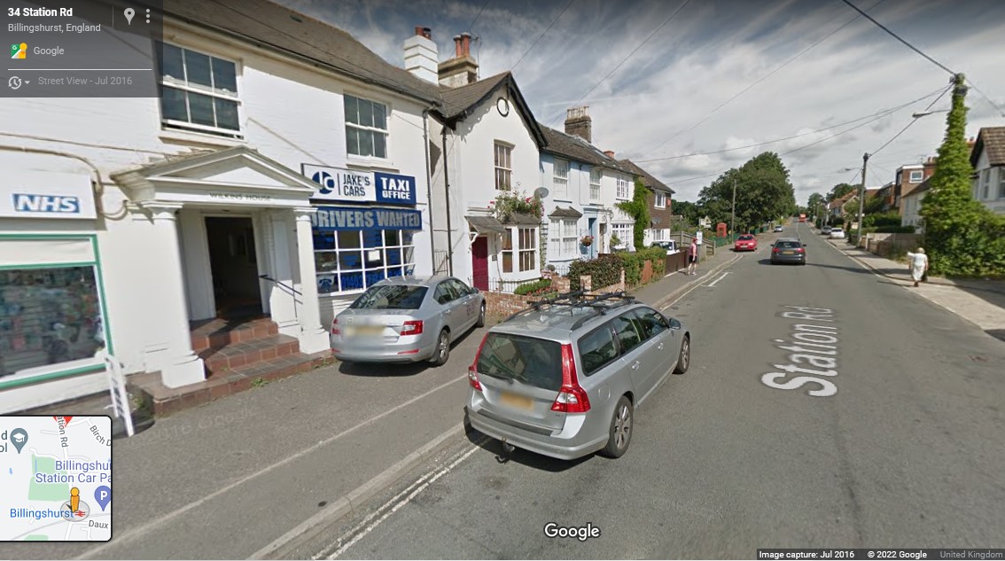 Station Road, Billingshurst, Sussex - click image to return