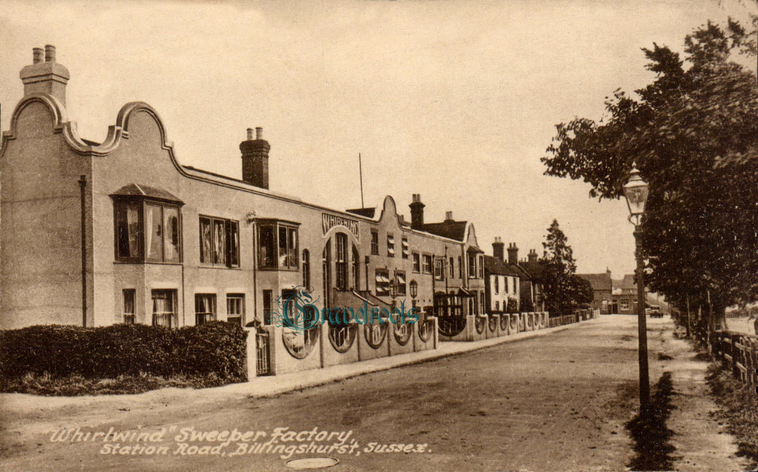 Whirlwind Sweeper Factory, Station Road, Billingshurst, Sussex - click image below to return