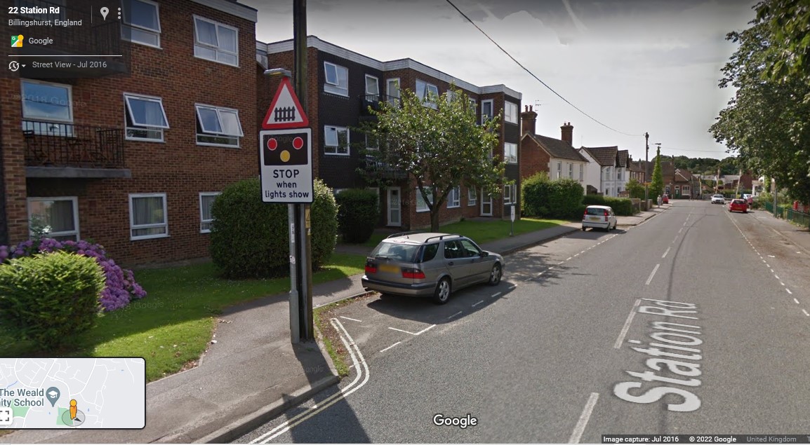 Station Road, Billingshurst, Sussex - click image to return