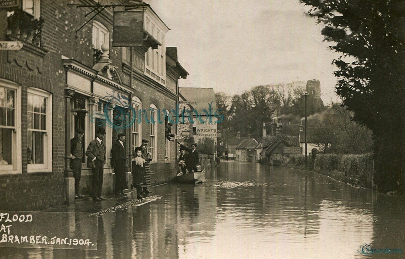 Castle Hotel, Bramber - click image below  to return