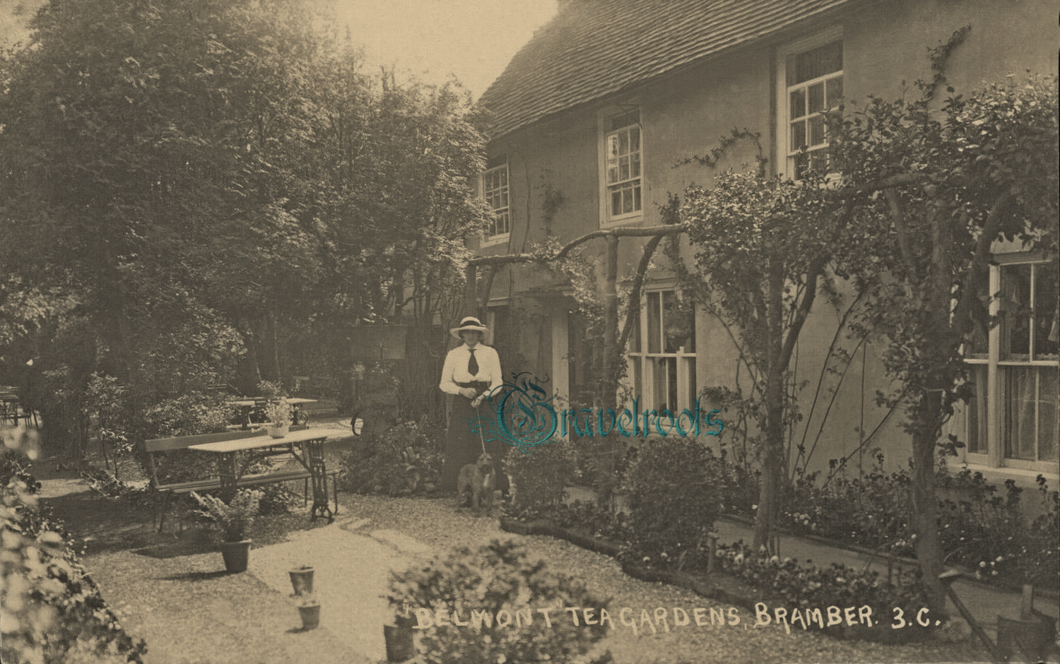 Belmont Tea Gardens, Bramber - click image to return