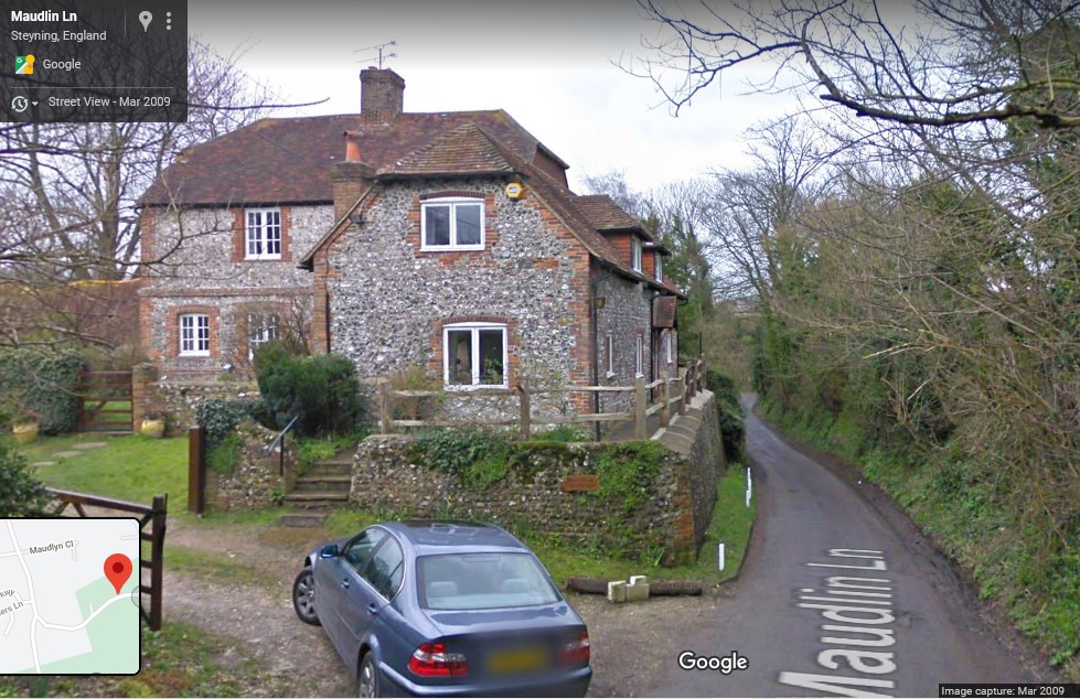 Maudlin Lane, Bramber - click image to return