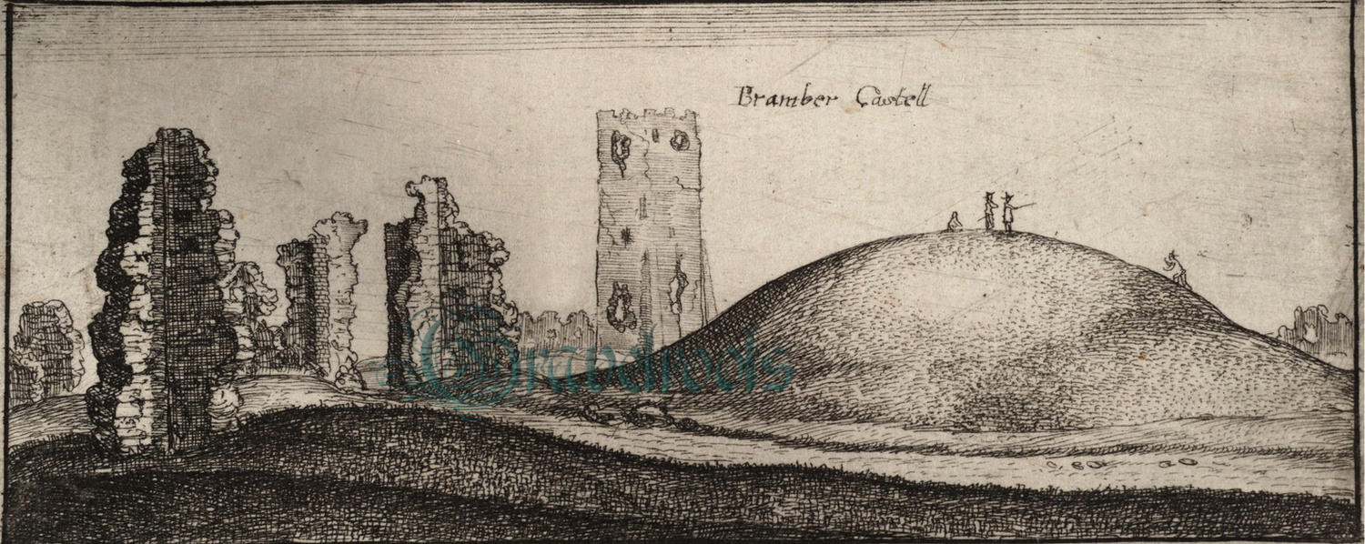 Bramber Castle - click image to return