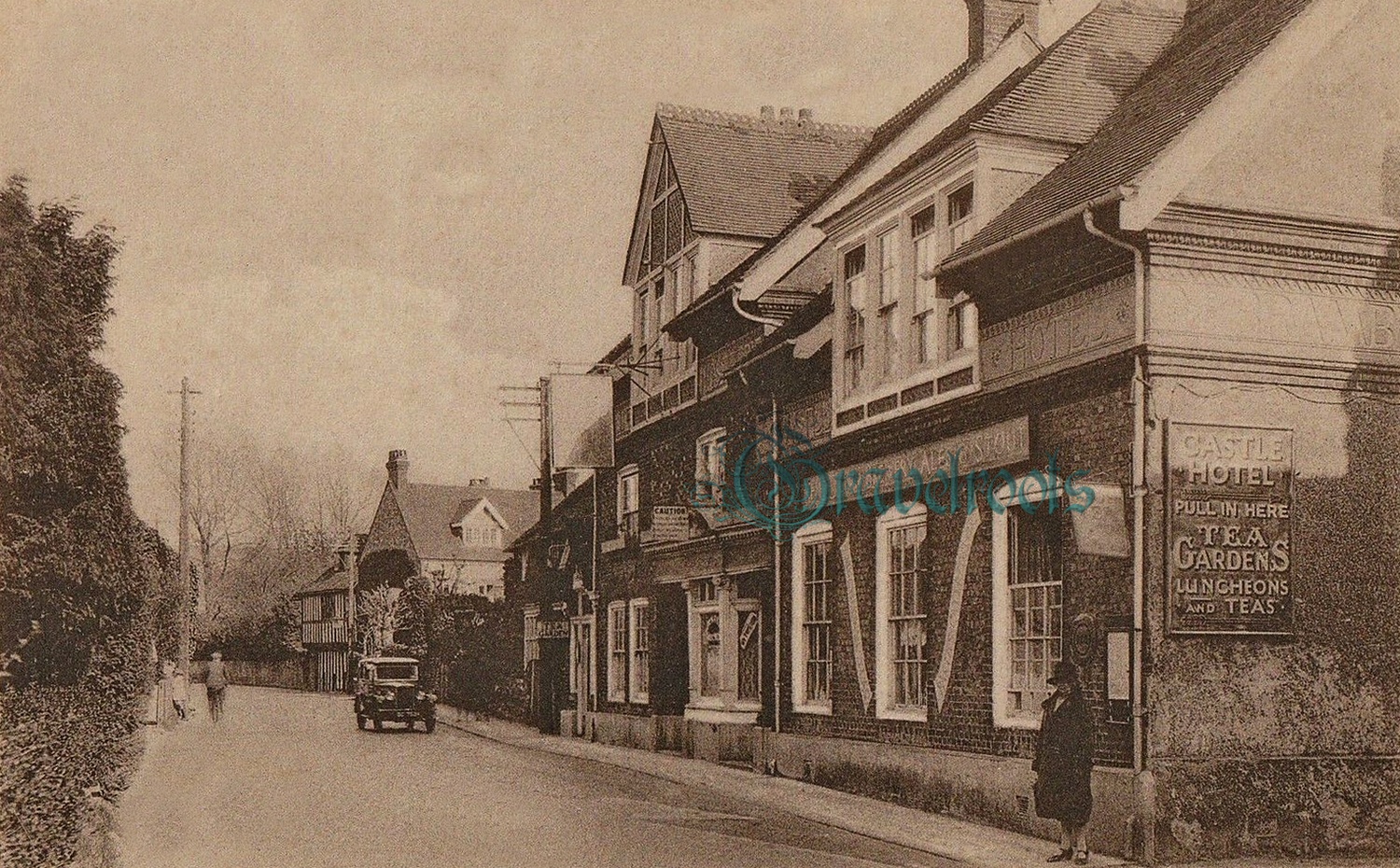 Castle Hotel, Bramber - click image below  to return