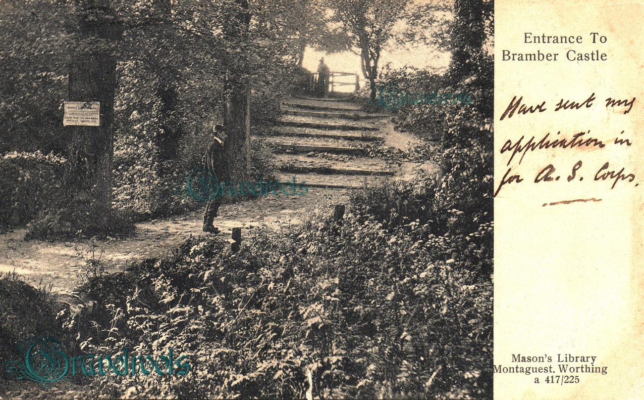 Bramber  Steps, Sussex  - click image below to return