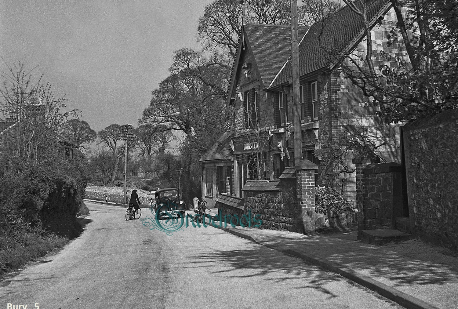  old photo of Bury, Sussex - click image below to return