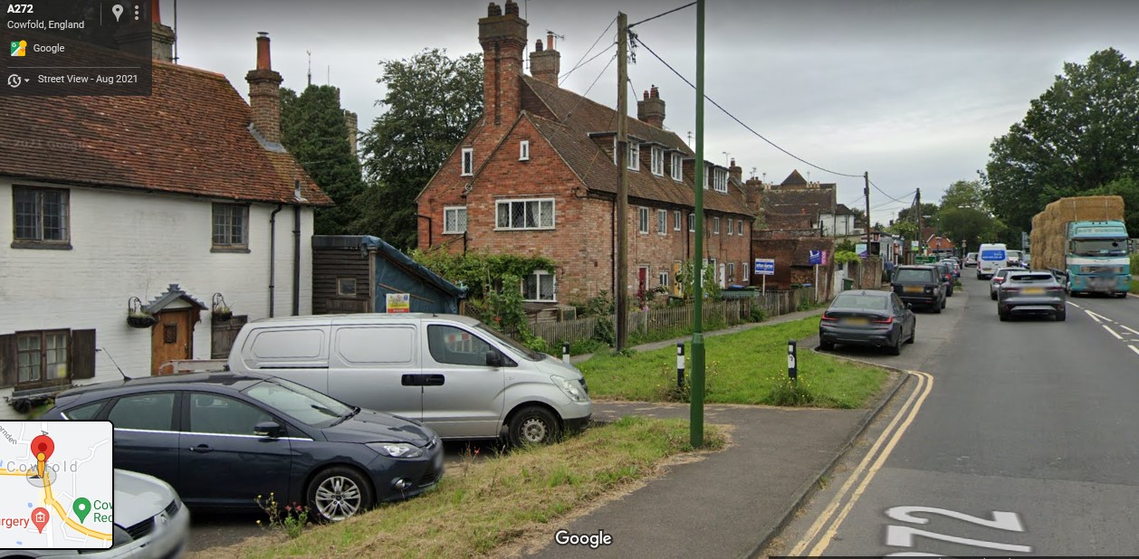 Station Road, Cowfold, Sussex - click image to return
