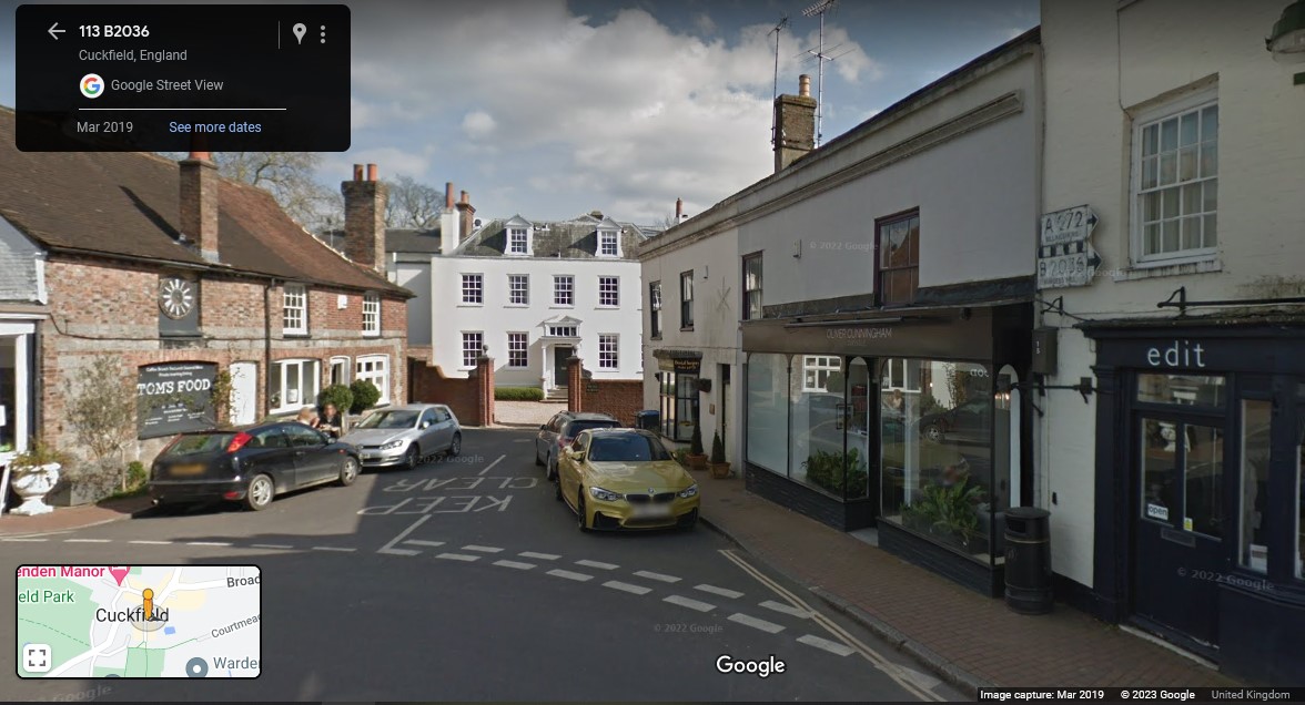 Cuckfield, Sussex - click image to return