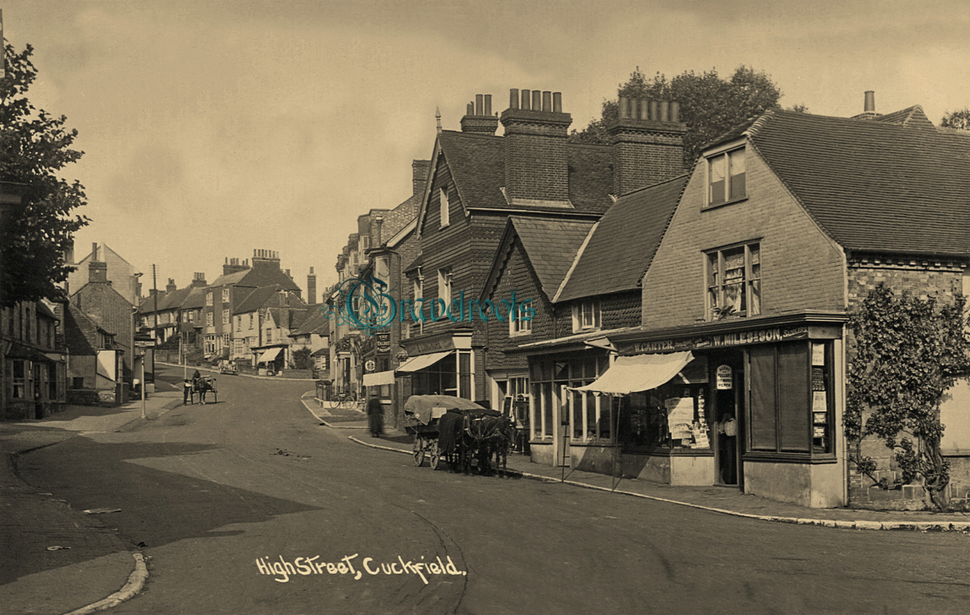 High Street, Cuckfield, Sussex - click image below to return