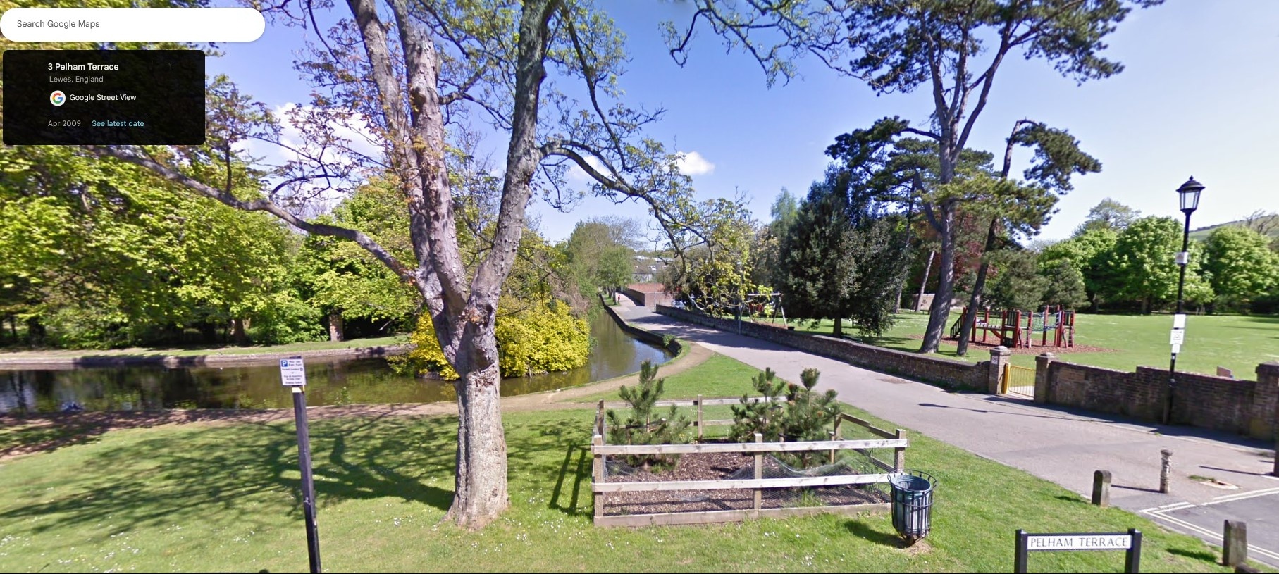 The Pells, Lewes, Sussex - see below below to return