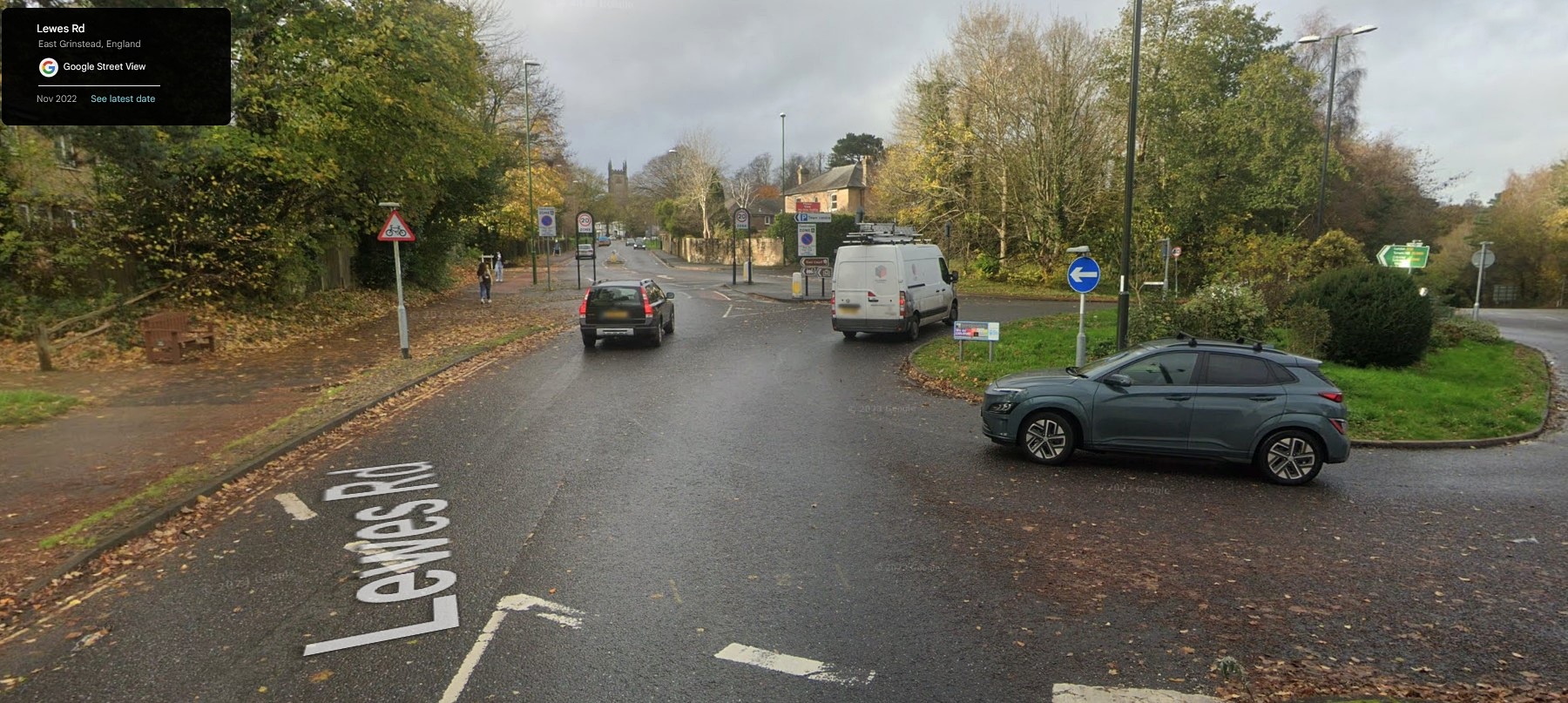 Lewes Road, East Grinstead, Sussex - click  below to return