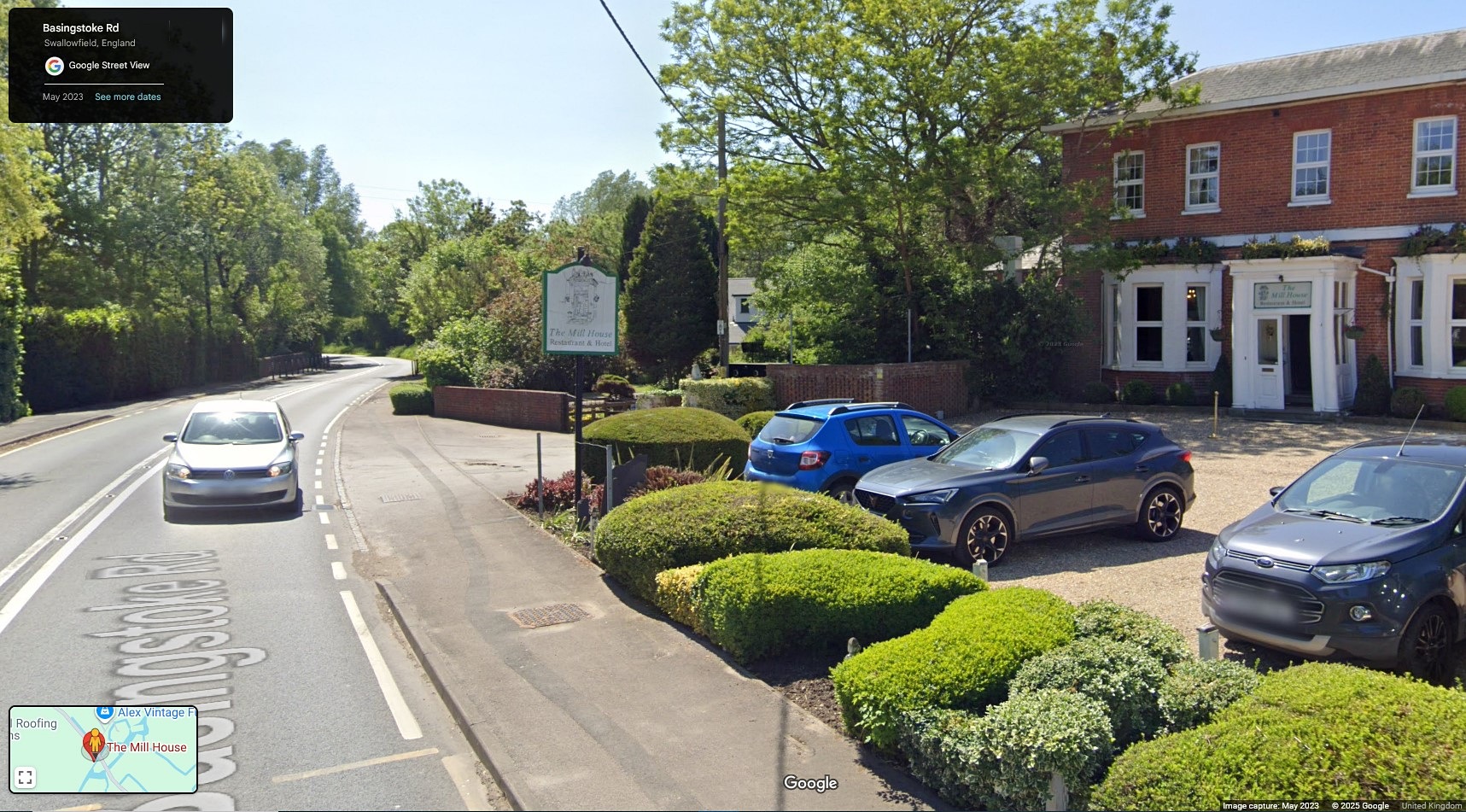 Mill House, Basingstoke Road, Swallowfield, Nr.Reading, Berkshire - click image below to return