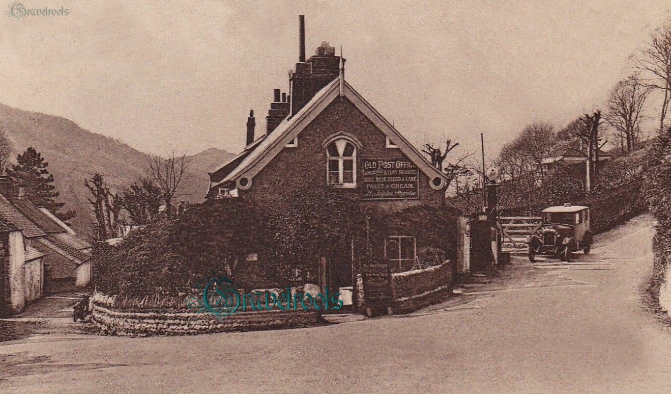 Old Post Office, Lee, Devon c.1930s - click image below to return