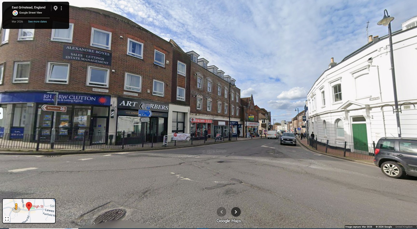 East Grinstead - click image to return