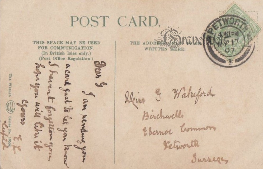 Old photos of Ebernoe - click to return