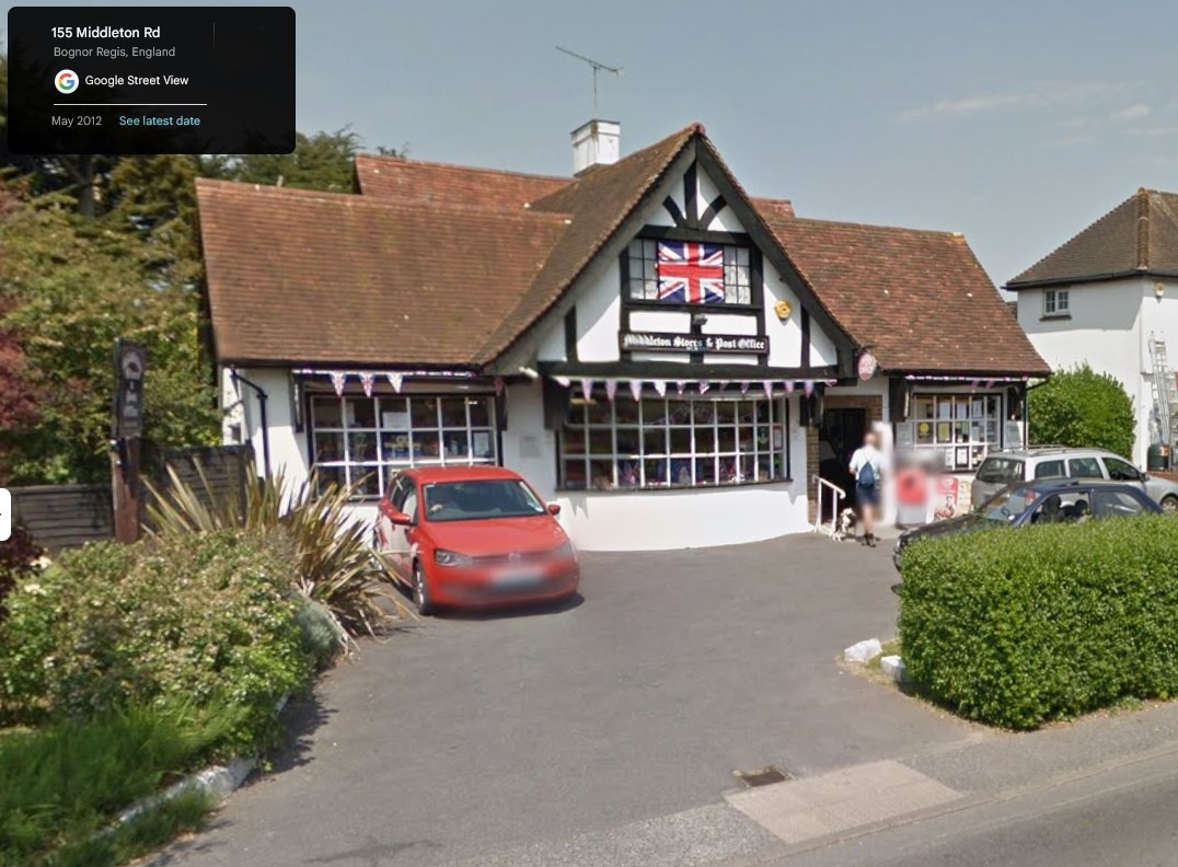 Middleton, Sussex - click image below to return