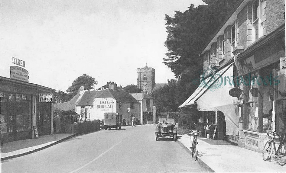 Old photo of Felpham - click below to return
