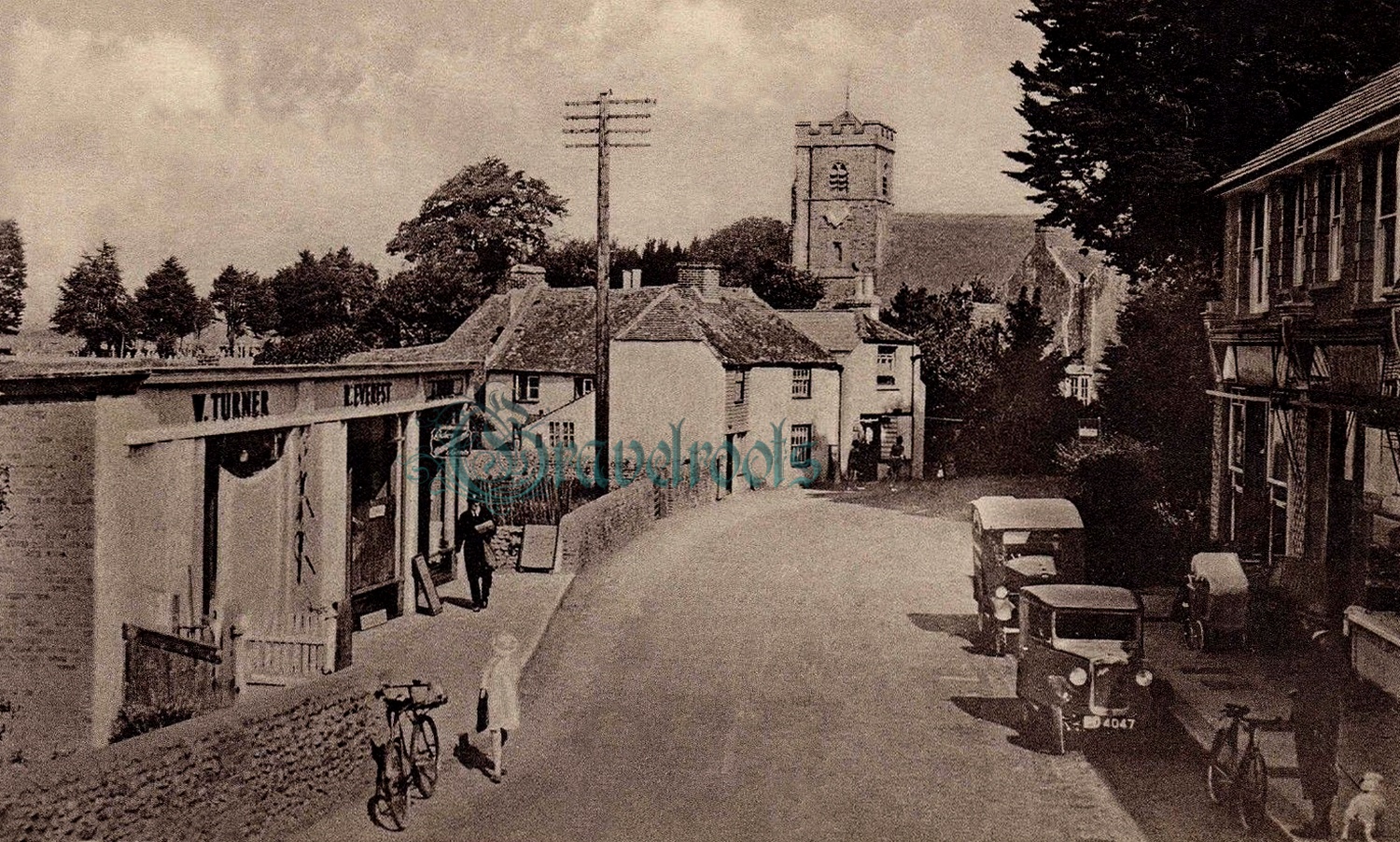 Old photo of Felpham - click below to return