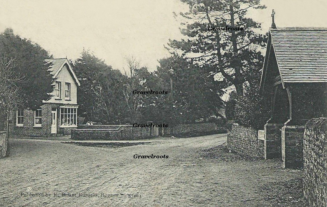 Old photo of Felpham Post Office - further images below
