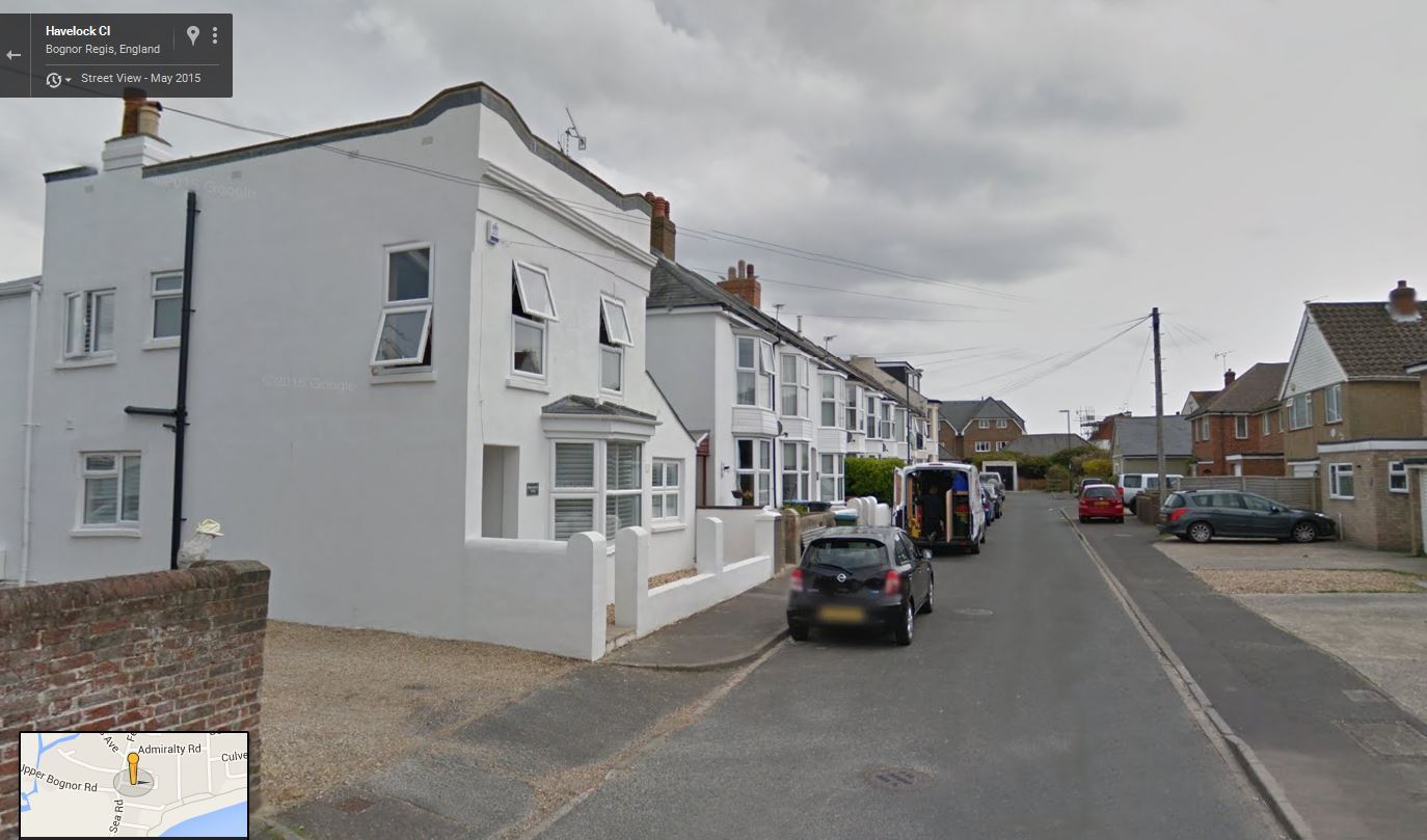 Old photo of Felpham - click to return