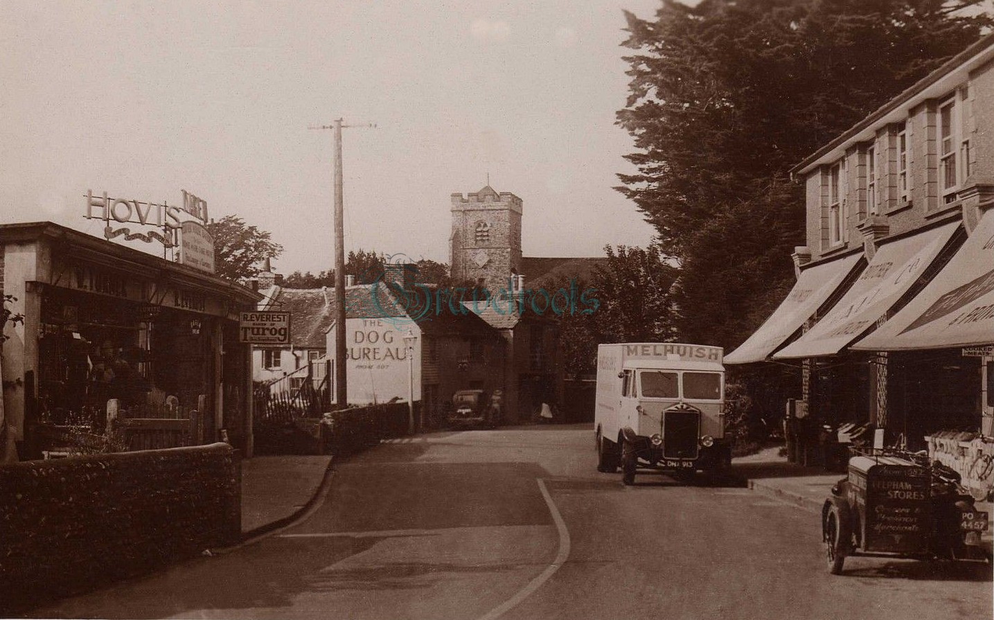 Old photo of Felpham - click below to return