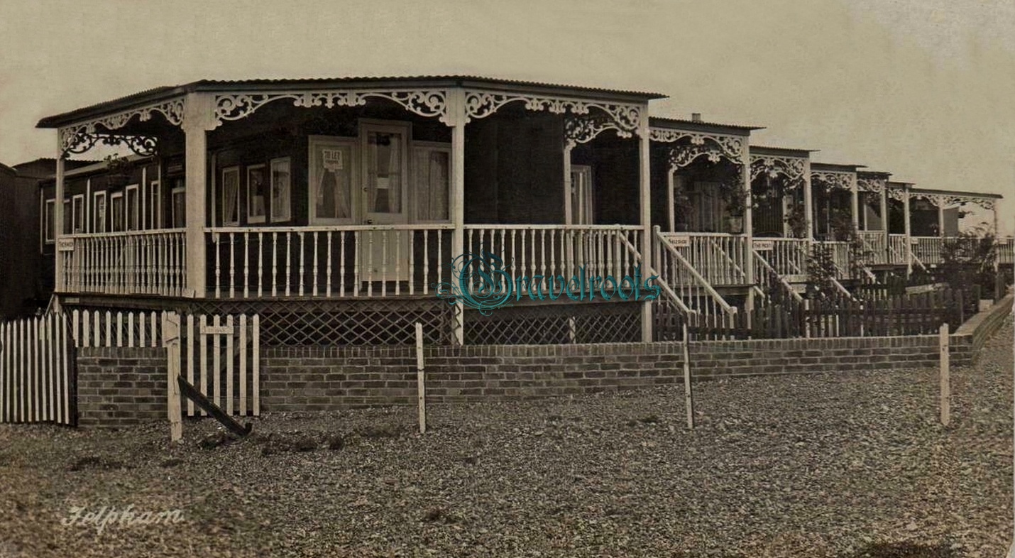  old photo of Bungalows, Sea Road, Felpham, Sussex - click image below to return