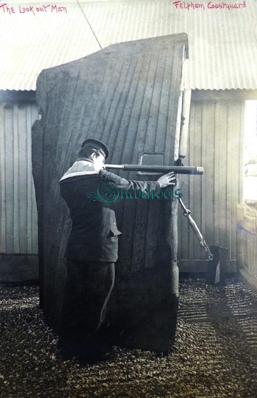 old photo of Coastguard Station, Felpham, Sussex - click image to return