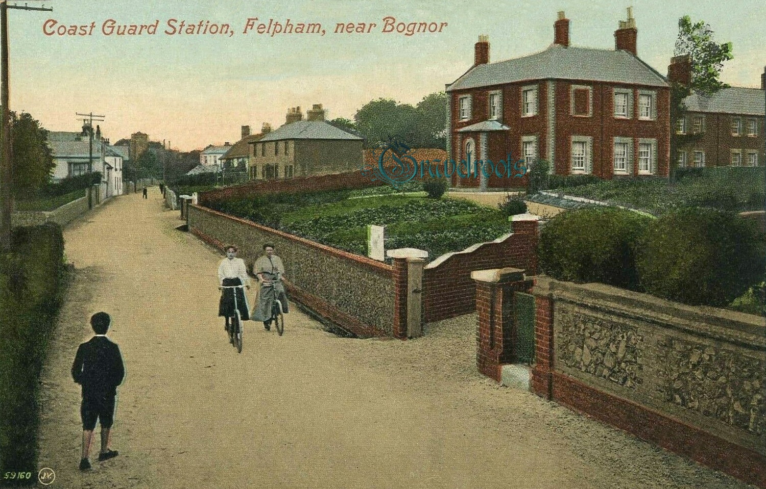  old photo of Coastguard Station, Felpham, Sussex - click image to return