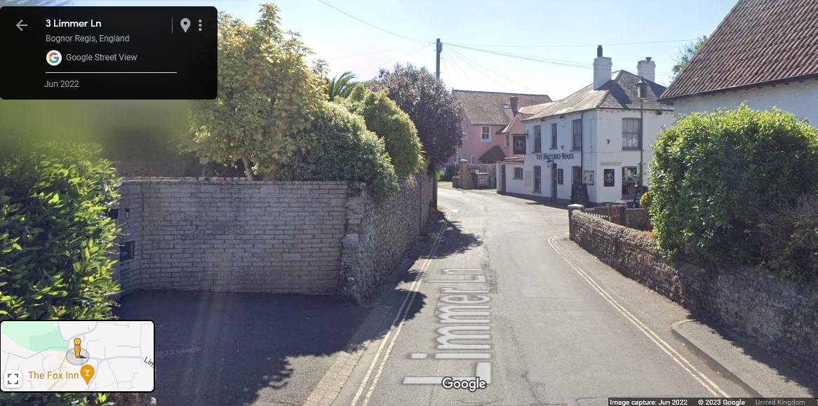 Limmer Lane, Felpham, Sussex - click image to return