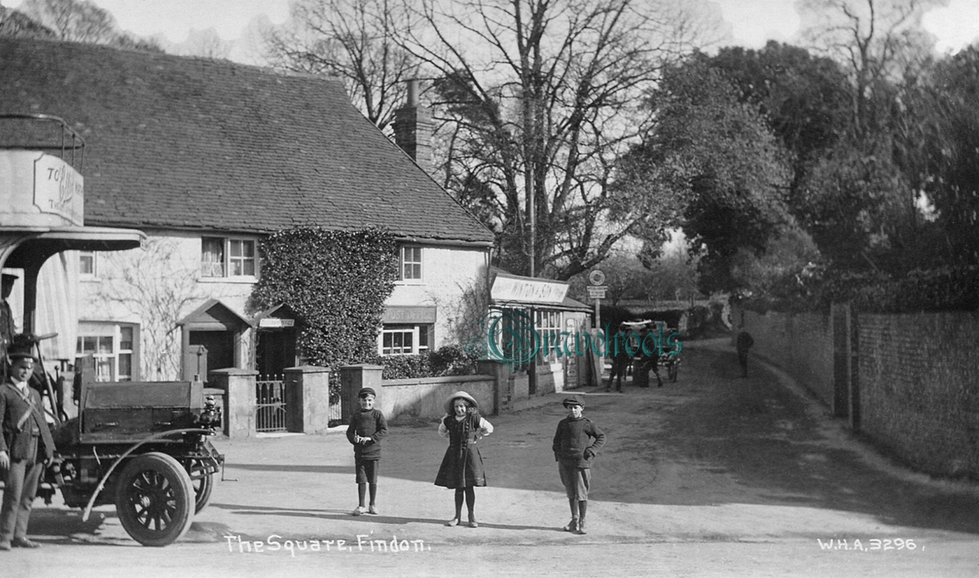  old Social history photos of Winton & Son, The Square, Findon, Sussex - click image below to return