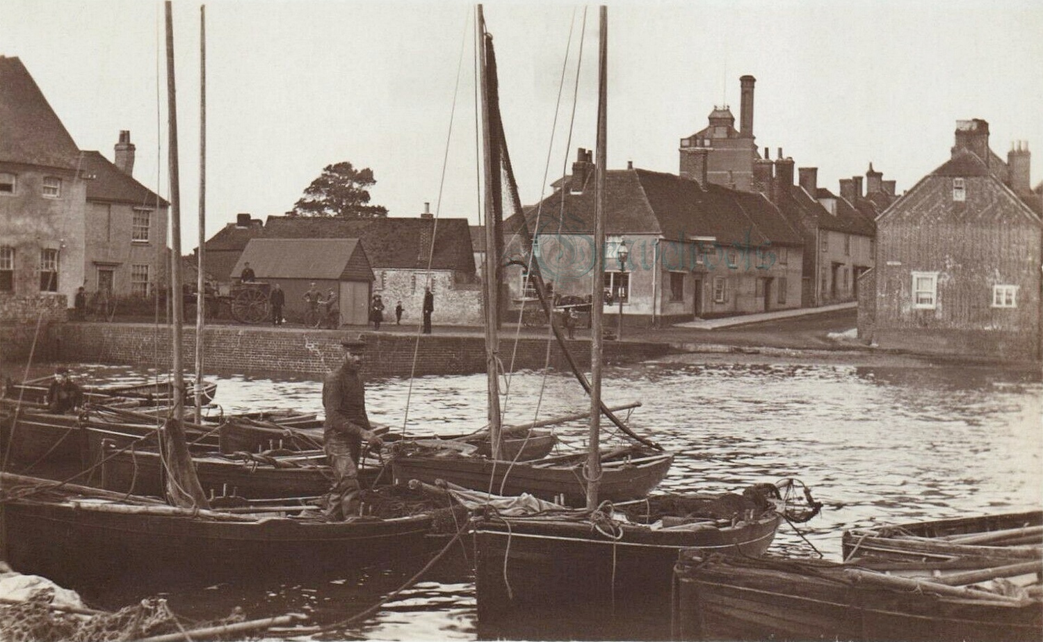 Old photos of Emsworth Harbour, Hampshire -  - click image to return