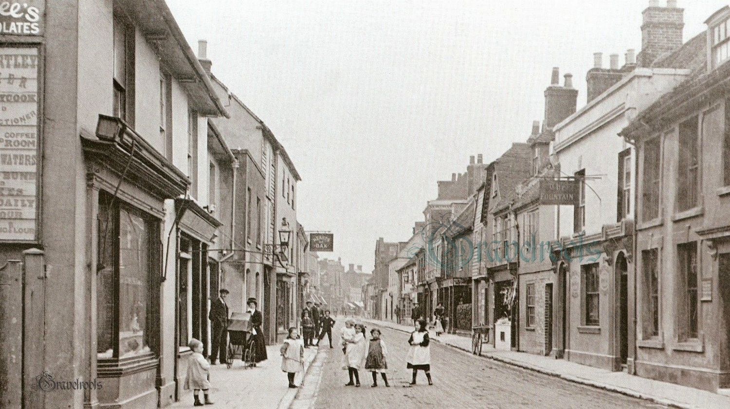Old photos of West Street, Havant, Hampshire, England -  - click image below to return