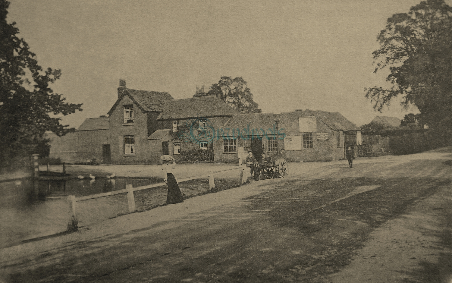 Old photos of Green Pond, Emsworth Road, Hampshire, England - click image below to return